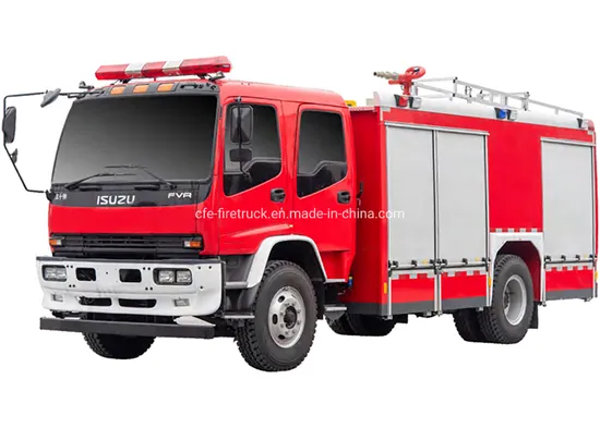 China Isuzu New Fire Fighting Truck Price Airport Diesel Heavy Duty Small Electric Isuzu Giga HOWO Man Engine Water Foam Tank Price Guangdong