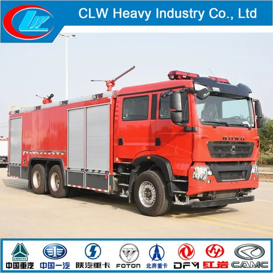 Rescue Truck Lift Emergency Truck Water and Foam Combined Fire Truck