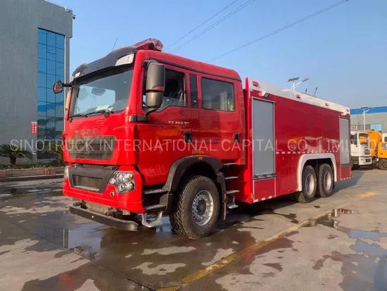 Sinotruk HOWO 3000 Liters / 3 Cbm Water Tank Truck with Fire Fighting Equipment /Special Truck for Sale