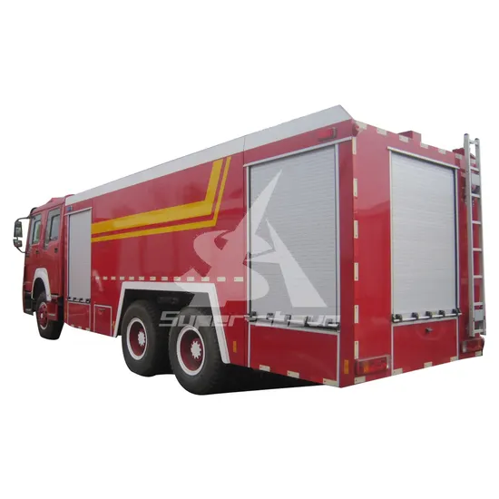 Sinotruk HOWO6X4 Foam Dry Powder Fire Engine Fire Fighting Truck