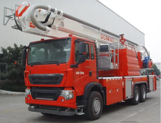 34m Dg34m2 Water Tanker Fire Truck Aerial Ladder Fire Truck Price