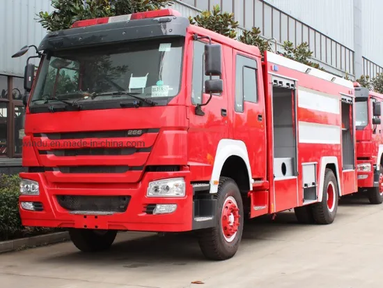 China Brand Water Tower Fire Fighting Vehicle 5313jp25 Special Truck