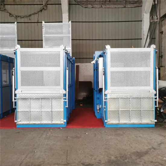 Rack and Pinion Building Hoist Construction Elevator Sc100 Lift