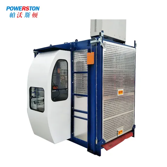 Sc200 Construction Hoist Cargo Lift Passenger and Material Elevator