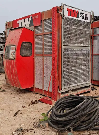 Cheap Price Tw Sc200/200g Year 2021 Used Second Hand Rapid Construction Elevator
