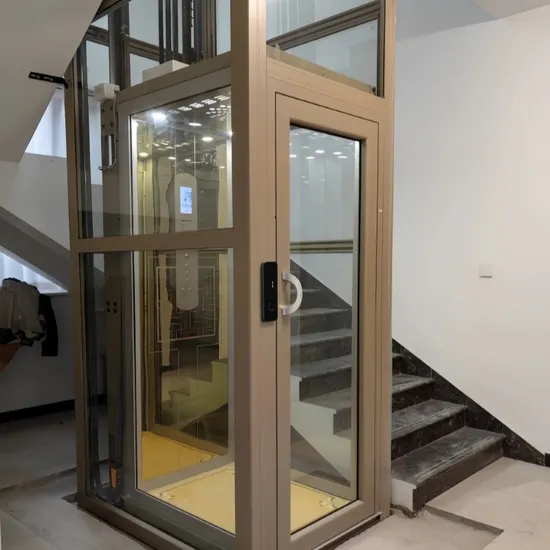 2 Floor 12FT Shaftless Elevator Through Floor Lift Hydraulic Lift for Home