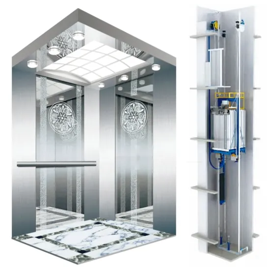 Mr/Mrl 450kg-1600kg Passenger Elevator Traction Type Wholesale Lift Elevators