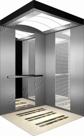 FUJI Mirror Etching Residential Passenger Elevator for Buildings