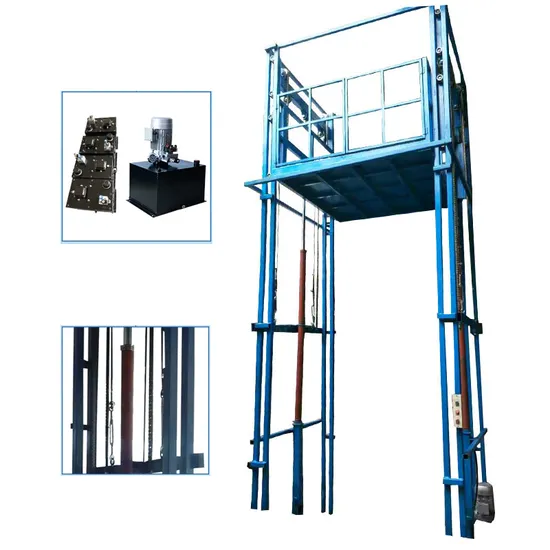 Cargo Material Loading Warehouse Elevator Lift