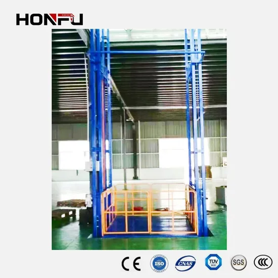 Small Mini Portable Electric Cargo Goods Elevator Shaft Lift for Maintenance
