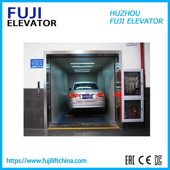 Vvvf Control Car Goods Elevator with Machine Room-Less