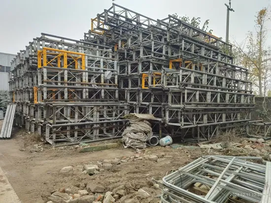 Compact Construction Elevator by Te Wei, Robust Crane Machinery for Versatile Use