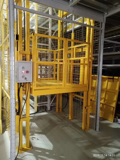 Small Cargo Lift Warehouse Elevator Lift for Home