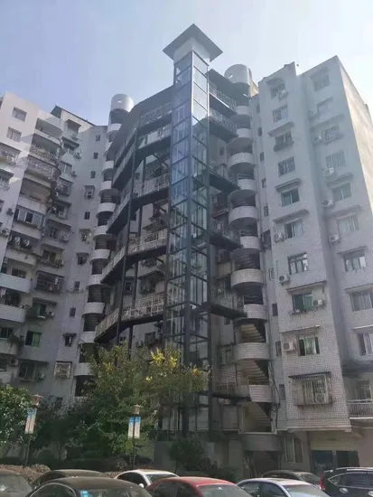 Europe Quality Sightseeing Glass Observation Passenger Elevator with Good Price