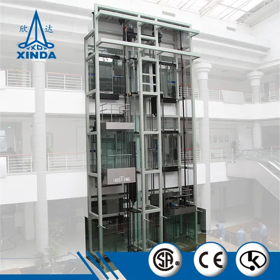 2018 Newest Lift Glass Big Panoramic Elevator for Sale