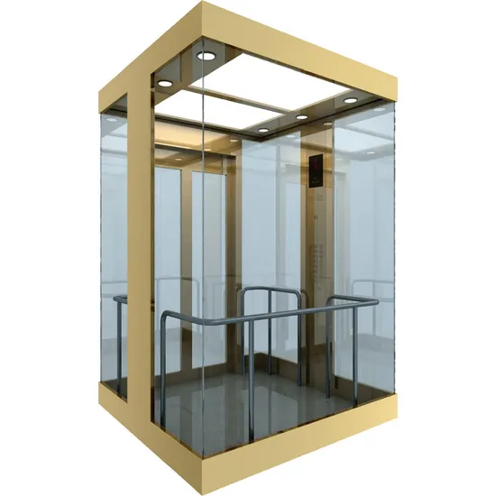 400kg 1m/S Small Mini Panoramic Elevator