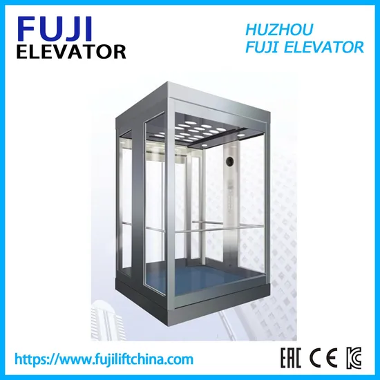 Vvvf Panoramic Passenger Home Cargo Observation Residential Elevator