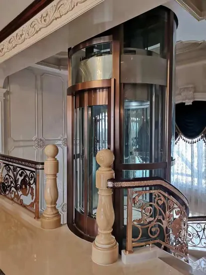 Villa Round Residential Glass Elevators, China Factory Villa Used Glass Panoramic Elevator