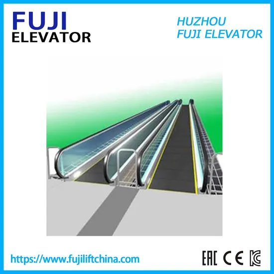Indoor Commercial FUJI Vvvf Moving Walk and Travelator Escalator with Auto Start Stop with Control