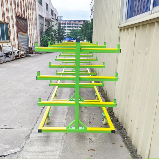 Aluminum Transport Rack, Extra-Long Profile Storage Rack, Logistics Warehouse Rack, Cantilever Storage Rack
