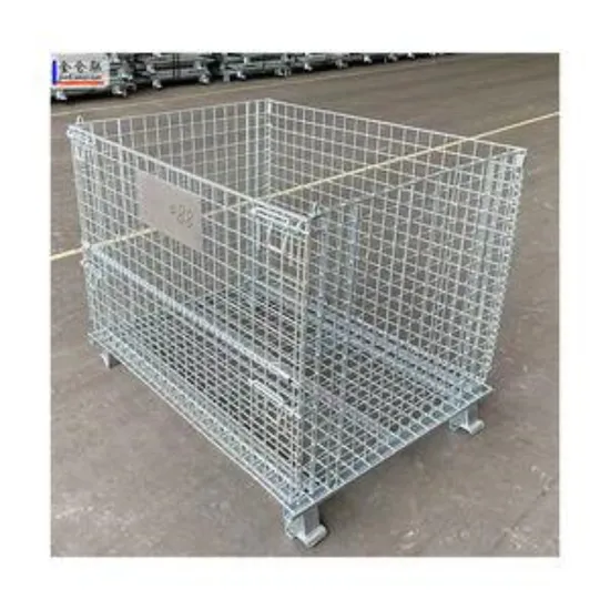 Heavy Loading Storage Wire Mesh Container for Logistic Equipment