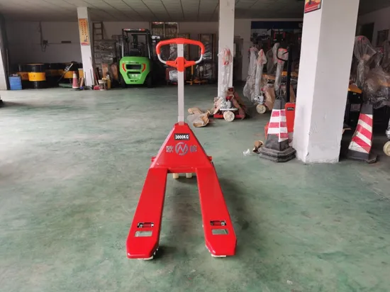Low Price China Forklift High Lift Pallet Stacker Truck with Profession Supplier