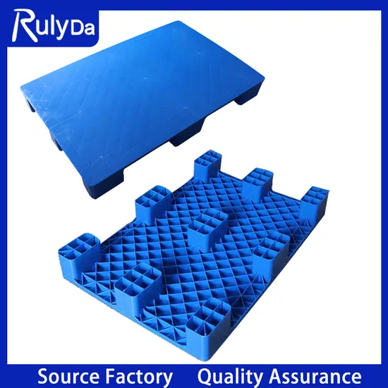 Stackable Grid Light Duty 9 Legs Plastic Pallet for Disposal Use Logistics and Transportation Pallet
