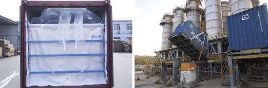 20FT Dry Bulk Container Liner for Granule Powder and Grains Shipment