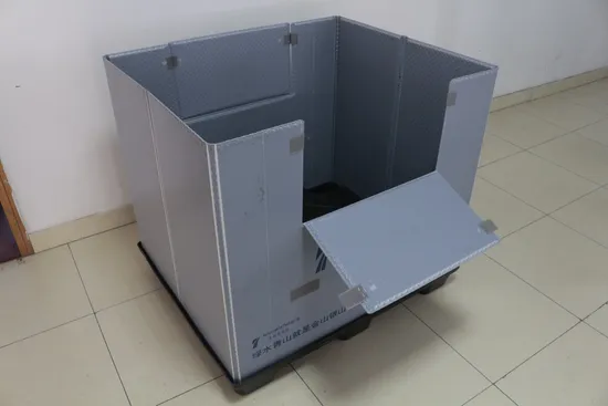 Compression and Wear Resistance, Recyclable Plastic Honeycomb Panel Pallet Sleeve Box