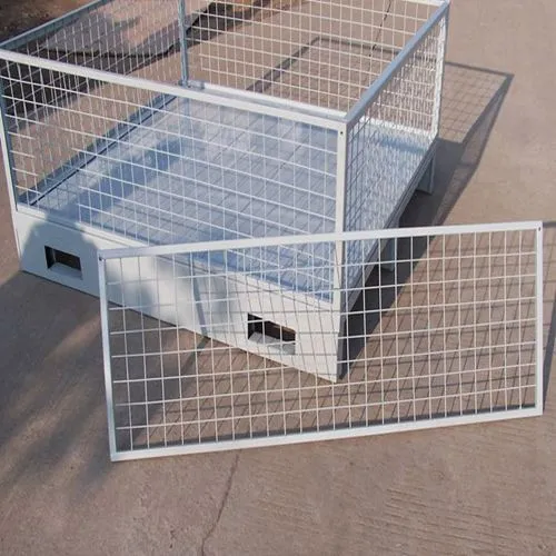 Hot Sale Heavy Duty Stackable Pallet /Tray/Wire Mesh Cage