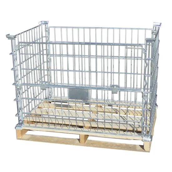 Wire Pallet Cages for European Market