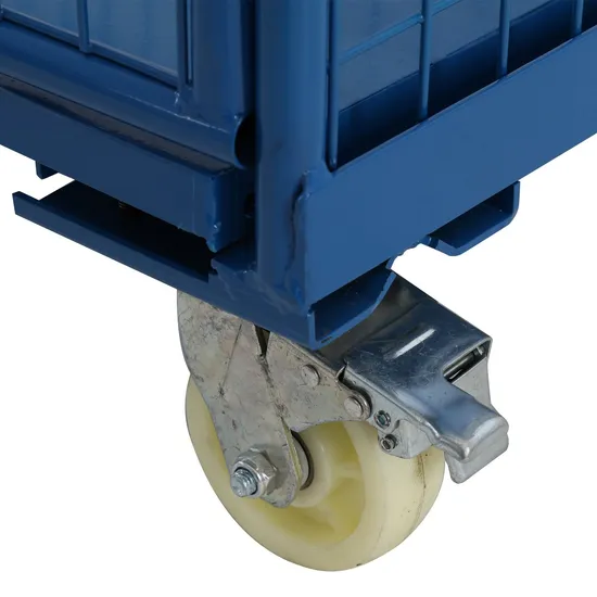 Powder Coating or Galvanized Large Capacity Roll Container 1200X1000X1800