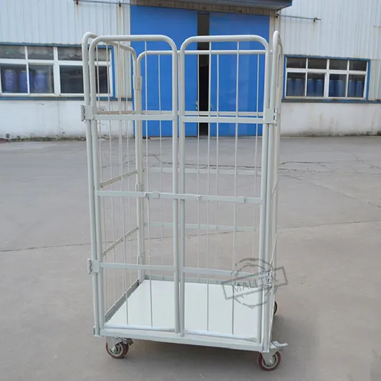 Popular Metal Storage Metal Base Steel Warehouse Roll Container