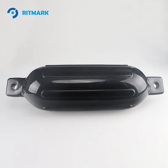 Durable Black PVC Inflatable Bumper Shield Protection Ribbed G Marine Boat Fender