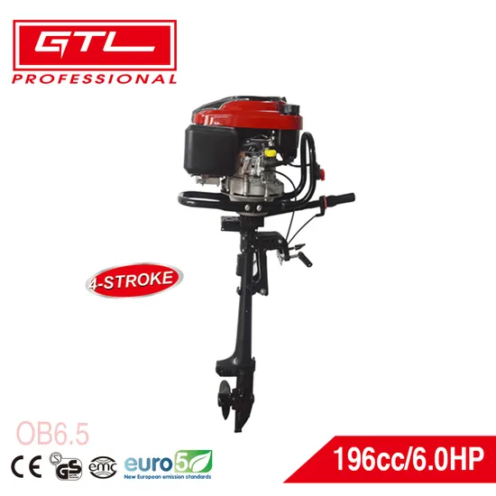 6.5HP 4 Stoke Marine Engine Outboard Boat Motor with Water Cooling System (OB6.5)
