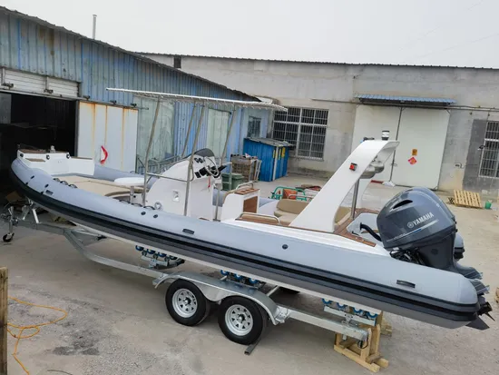 25feet Inflatable Rib760 Boat, Rescure Boat, Fishing Boat, Rigid Hull Boat, PVC or Hypalon