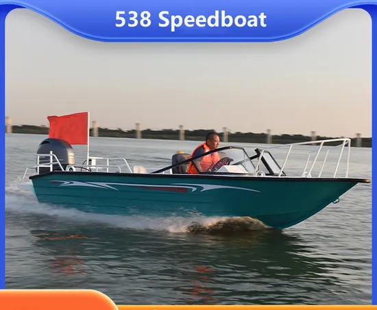 Best Selling Leisure Welded Aluminium Alloy Racing Speed Patrol for Water Entertainment