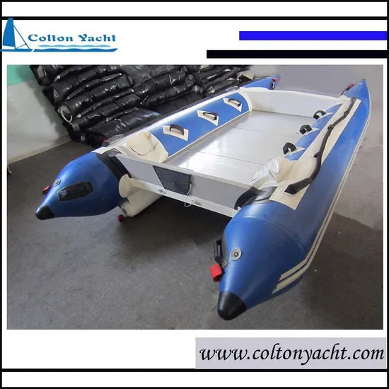 300cm to 500cm PVC Pontoon Boat Mini Inflatable