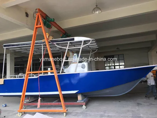 Yamane 30FT CE Certified Hard Top Center Console Aluminum V-Bottom Fishing Boat Speed Boat