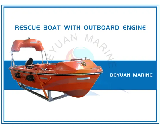 Rescue Boat 13 Person Capacity Outboard Engine