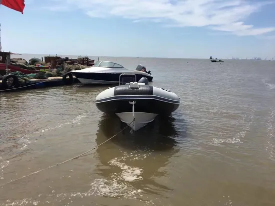 Haoyu Boat 5.3m/ 17.38FT Rigid Boat Broaden out Inflatable Boat Fishing Boat