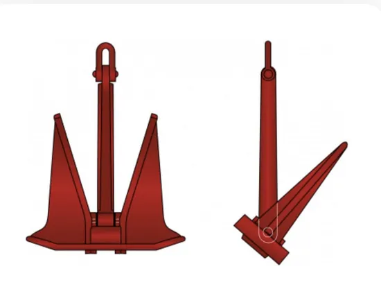 High Holding Power Stockless Anchor