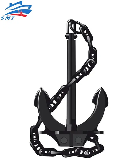 Ship Heavy Duty Black a B C Type Steel Galvanized Hall Anchor