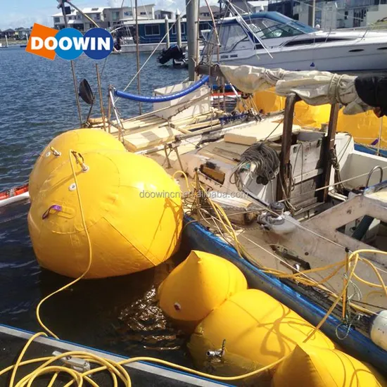 Floating Underwater Salvage Parachute Open Bottom Boat Lifting Bags