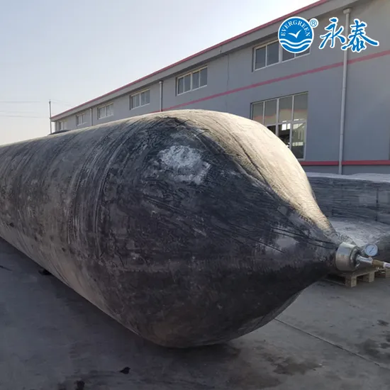 Ship Launching Landing Marine Salvage Rubber Airbag 8 Layers Type