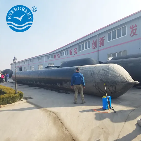 Air Balon 25m Long Ship Launching Rubber Airbag Price