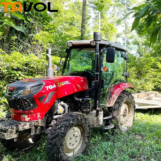 Tavol Brand Agricultural Machinery Multi Purpose Compact Mini Tractor 50HP 60HP 70HP 4WD Agriculture Farm Tractors