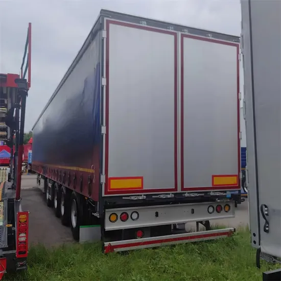 60t 30t Chengxin Tarpaulin Van Curtain Side Cargo Semi Trailer