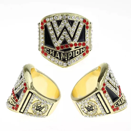 Factory Price Custom Silver Gold Men Ring Sport Championship Ring Football Basketball Wrestling Boxing Award Youth Champion Ring