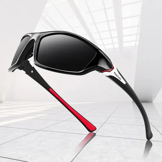Factory Custom Cheap Good Price Sunglasses Polarized Sport Outdoor One Piece Lens